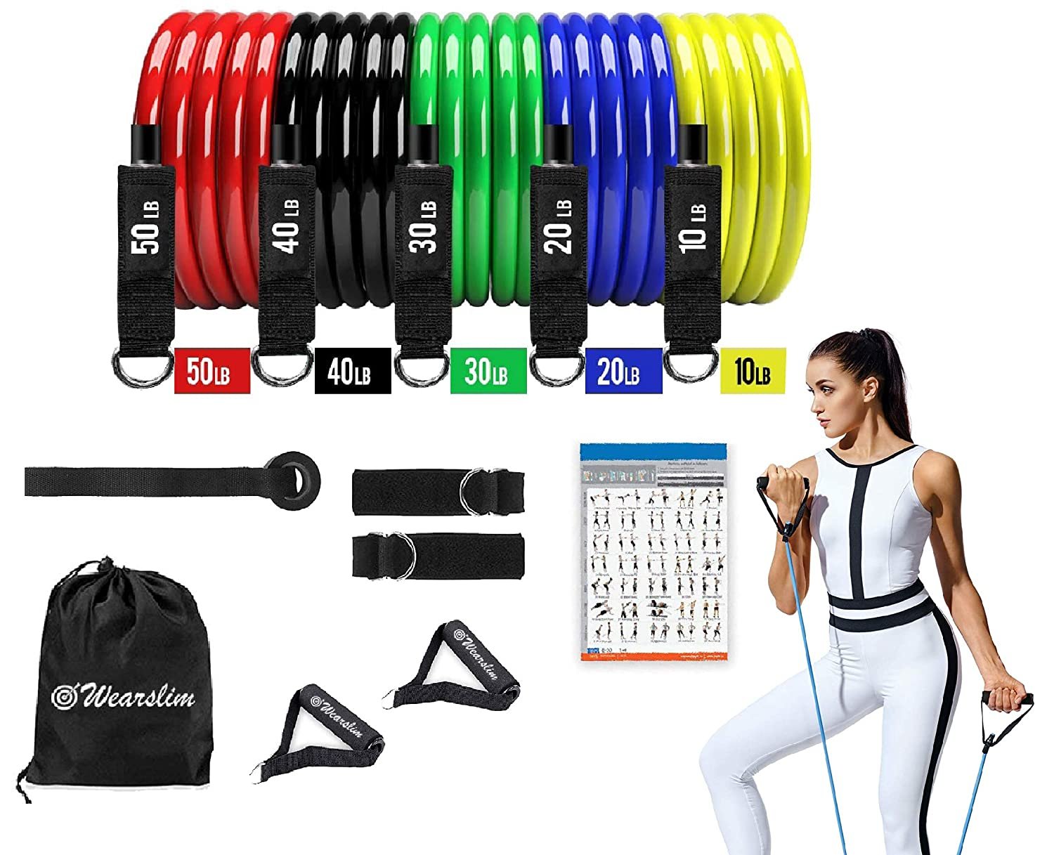 Wearslim Professional Toning Exercise Band 1