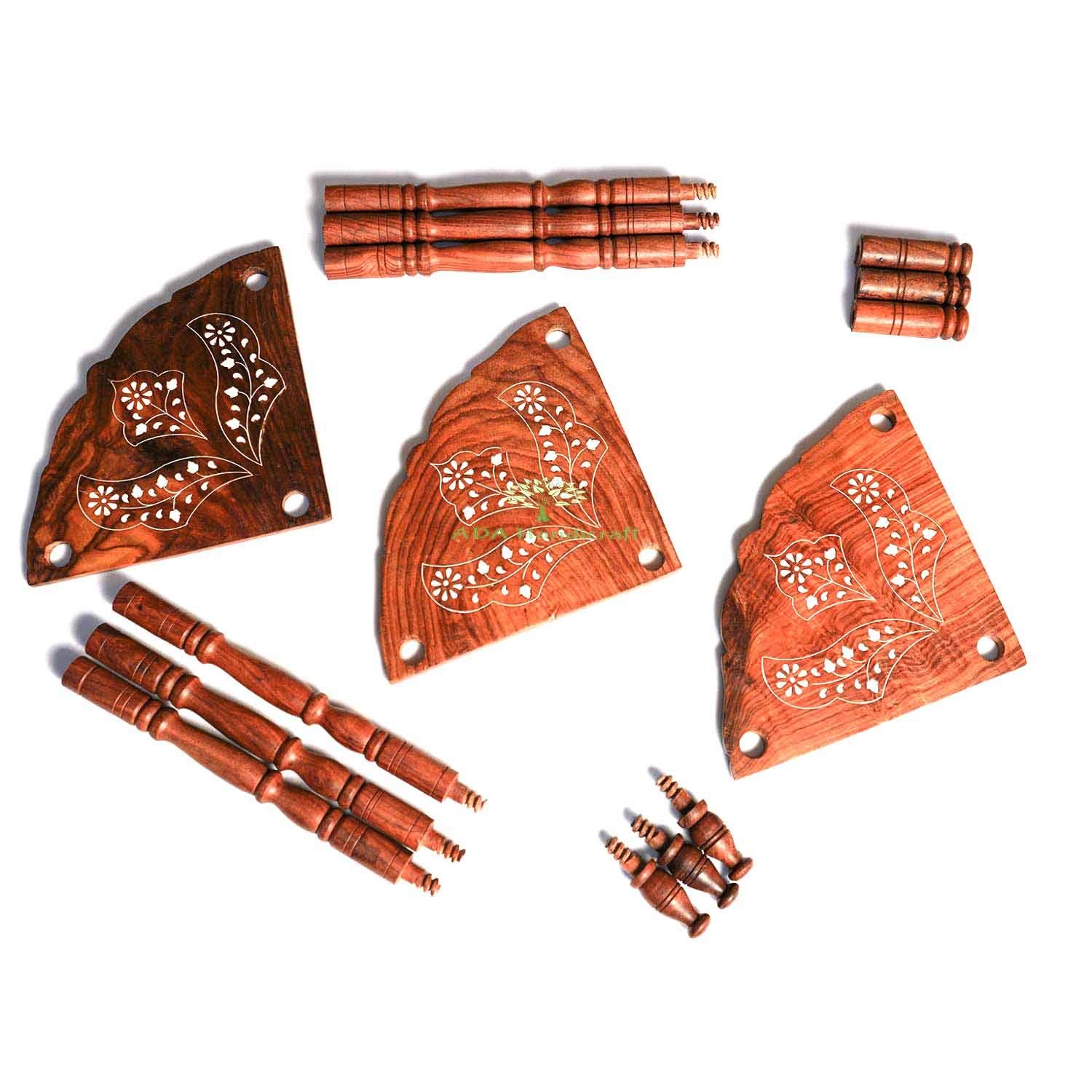 ADA Handicraft 3-Tier Mini Corner Rack 4