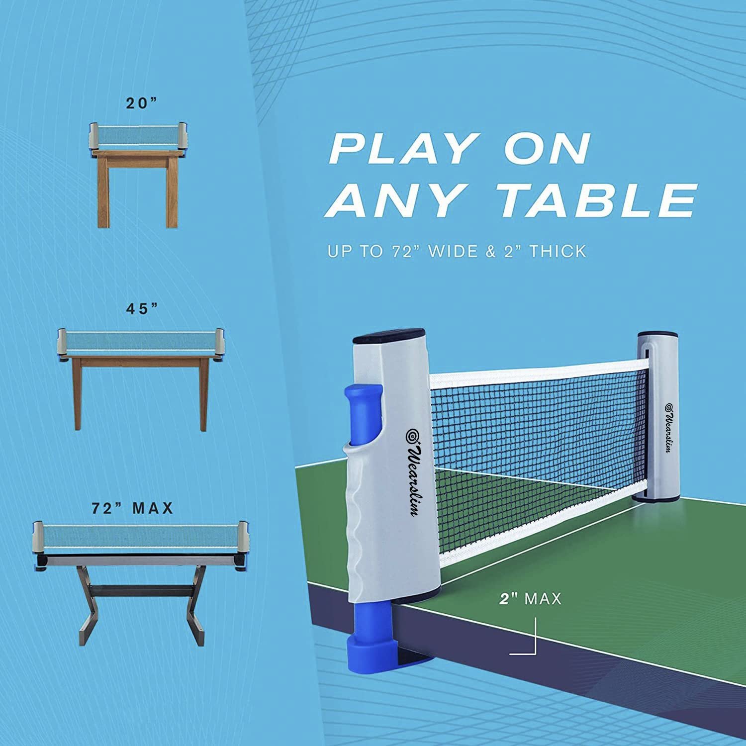 Wearslim Table Tennis Playset 10