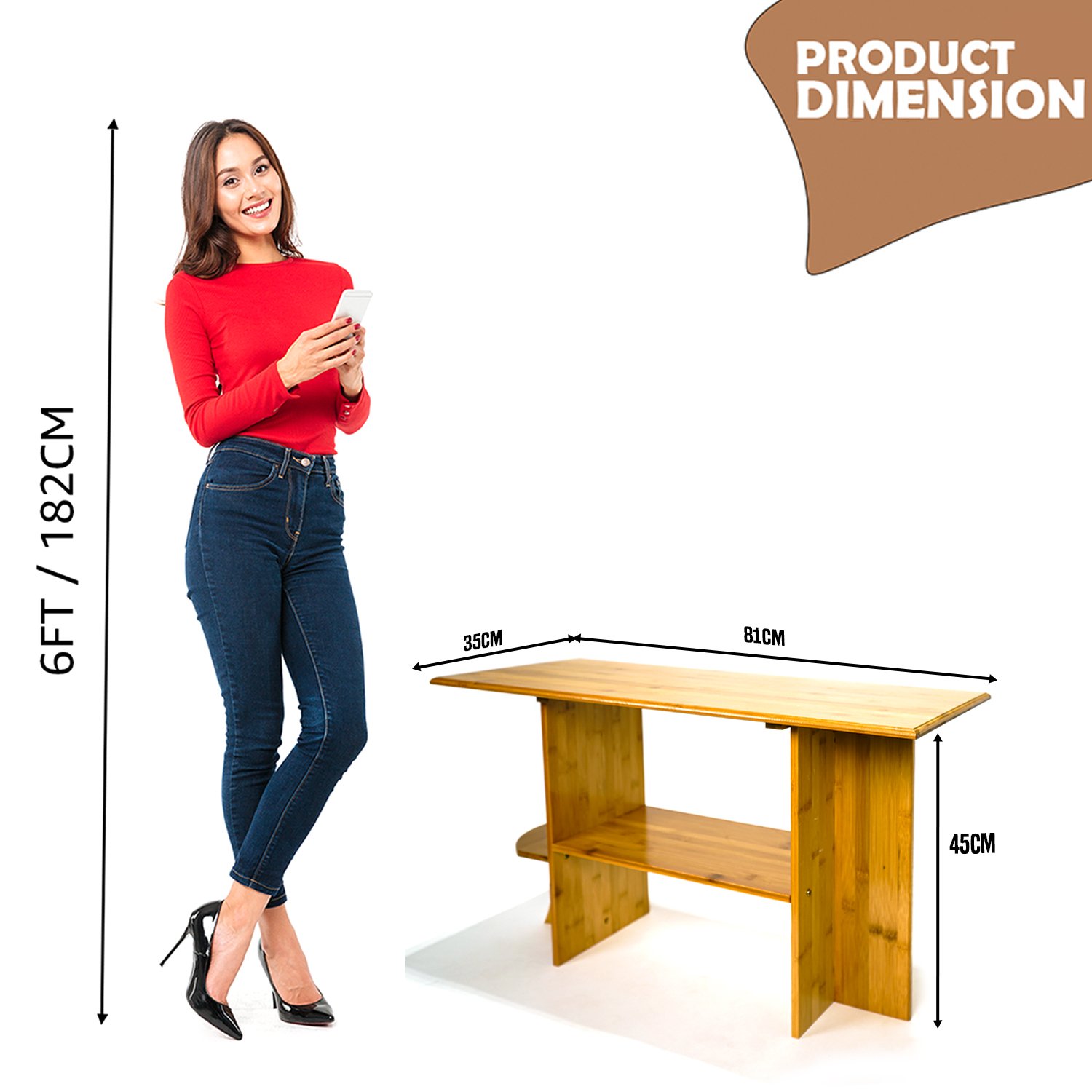 ADA Handicraft wooden Dinning Table Image 4