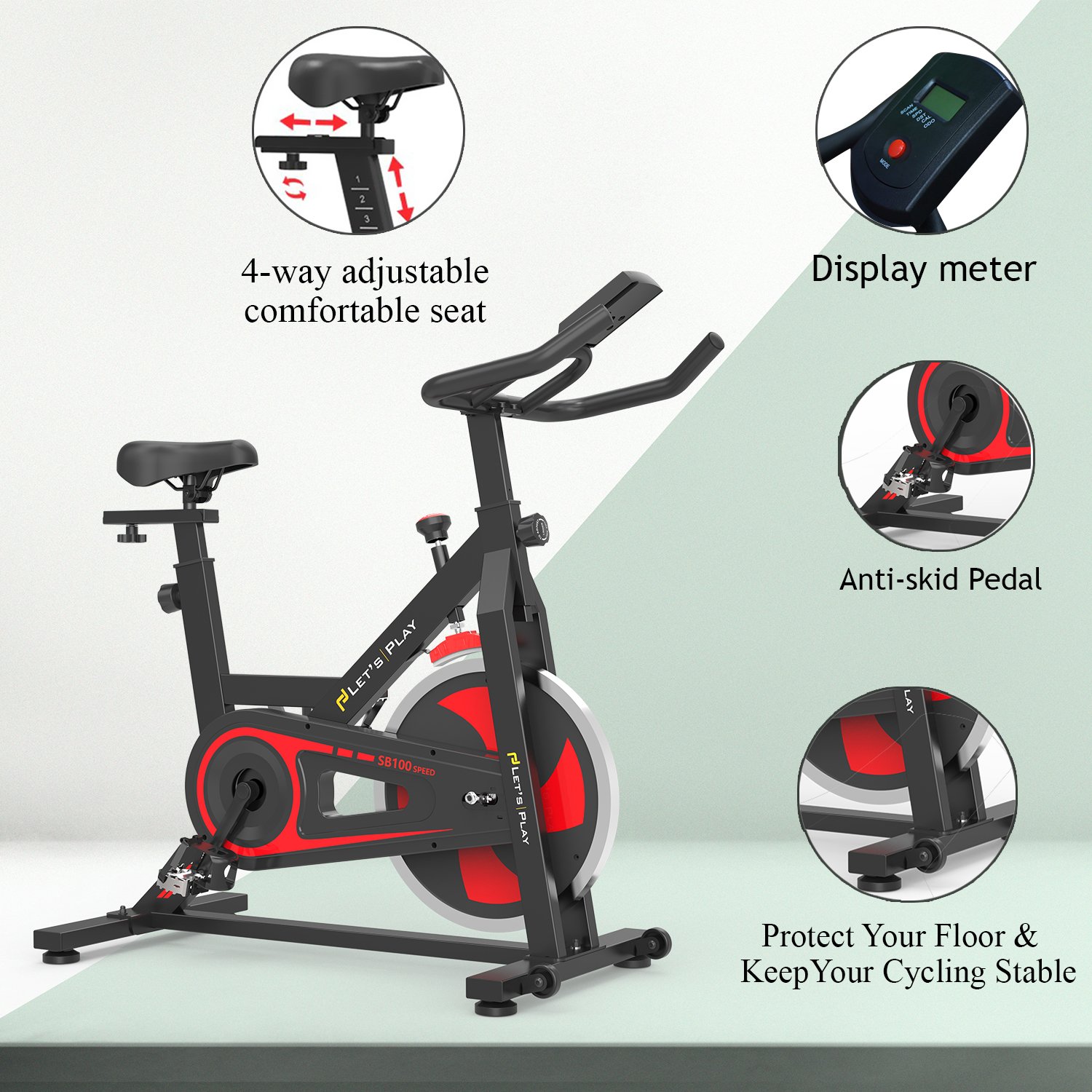 Wearslim Spin Bike For Fitness Image 2