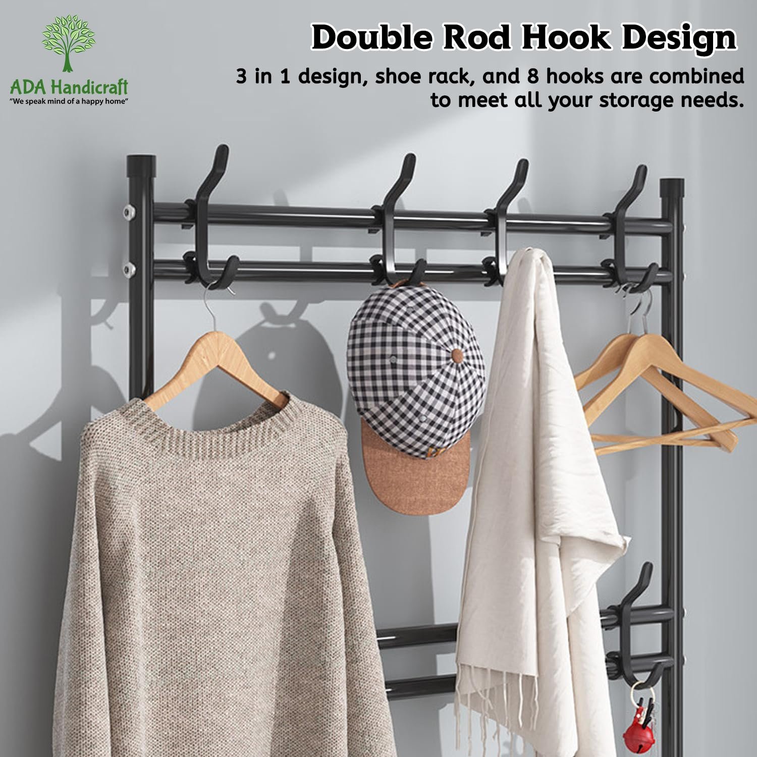 Metal Garment Rack 2