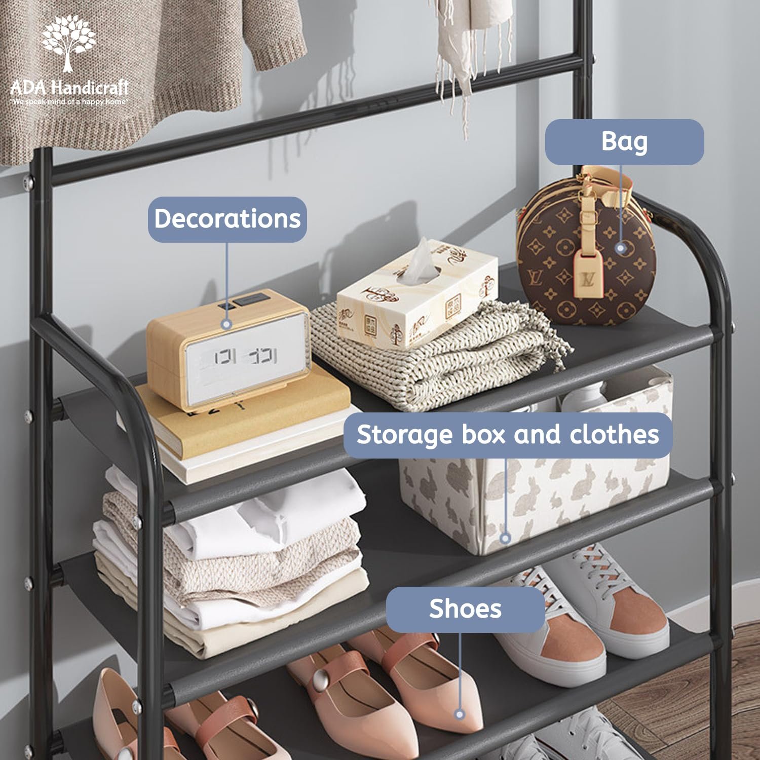 Metal Garment Rack 3