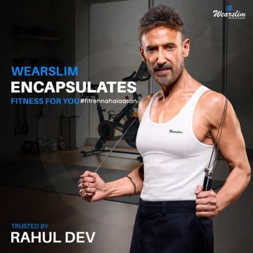 Alternative view of Wearslim Comfortable Cotton Gynecomastia Compression Shirts for Men Tummy Tucker Undershirts Vest for Man Slimming Body Shaper Inner Baniyan for Man Stretchable Abdomen Slim Mens Vest - White